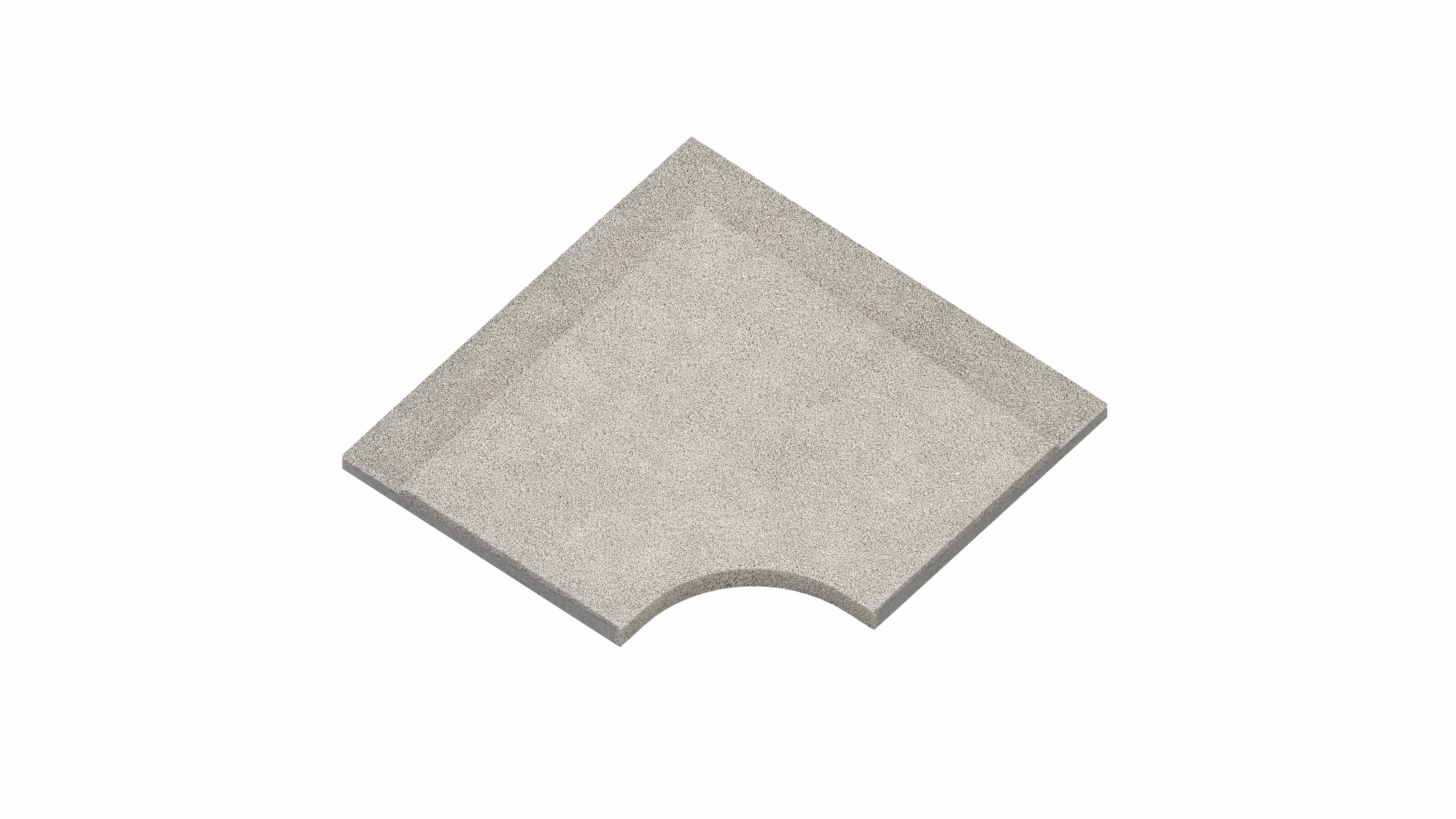 BORDA LEBLON CANTO C 60X60 CETIM TRIGO